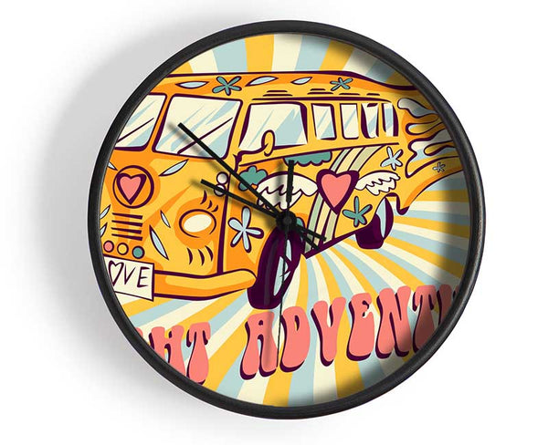 Camper Adventure Clock - Wallart-Direct UK