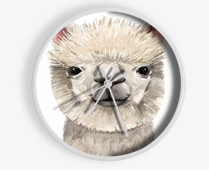 Llama Drama Clock - Wallart-Direct UK