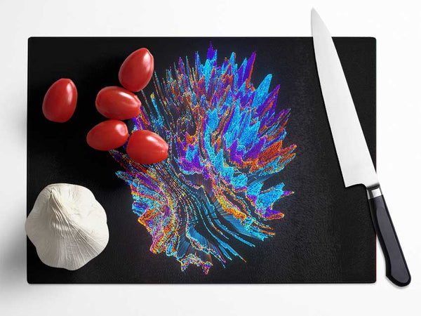 The Sphere Of Life Glass Chopping Board