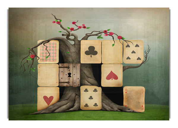 Alice In Wonderland Dice Tree