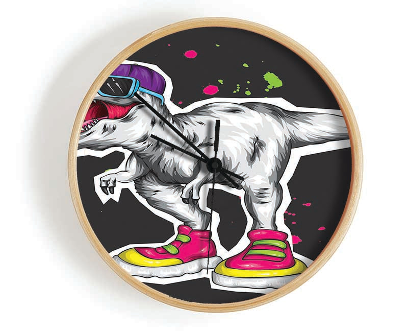 Cut Out T-Rex Clock - Wallart-Direct UK