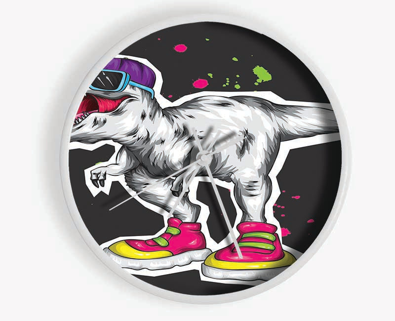 Cut Out T-Rex Clock - Wallart-Direct UK