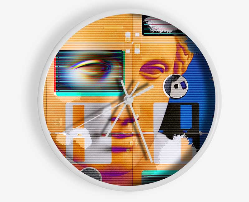 The Face Of Modeling Clock - Wallart-Direct UK