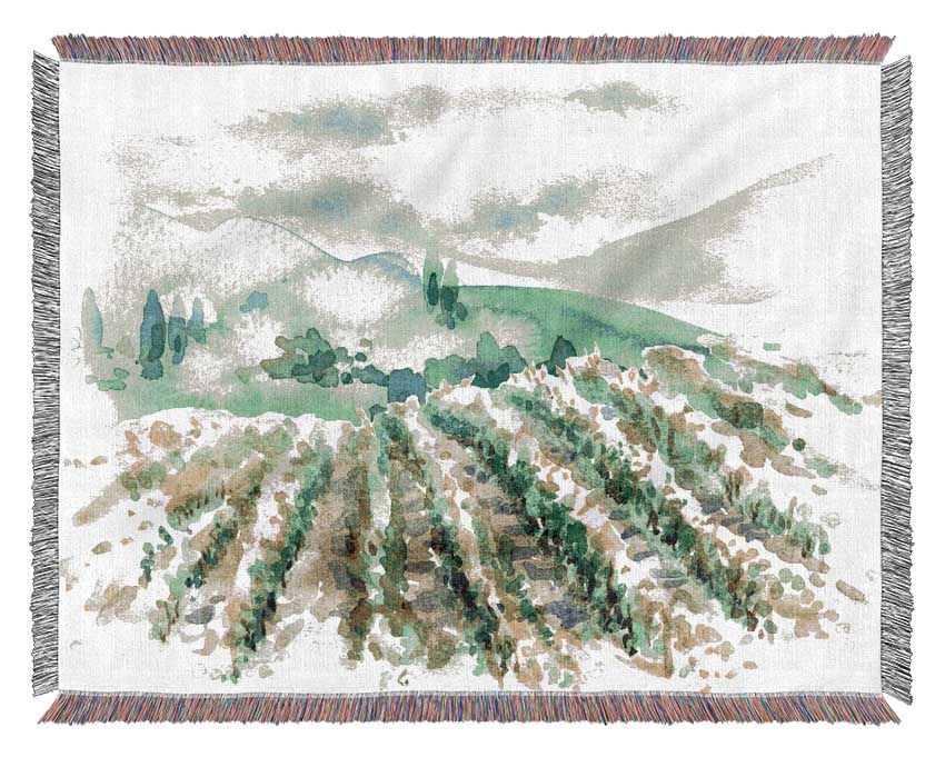 The Ploughed Fields Woven Blanket