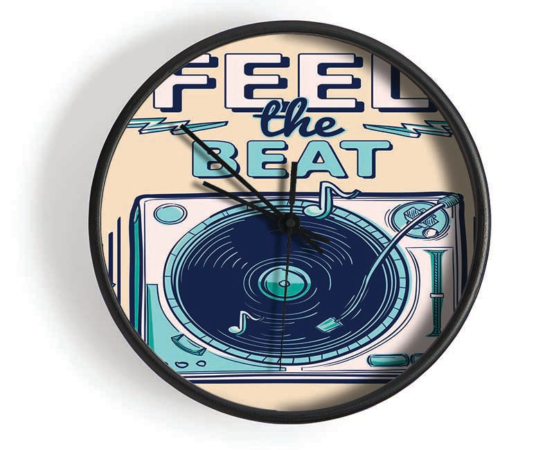 Feel The Beat Clock - Wallart-Direct UK