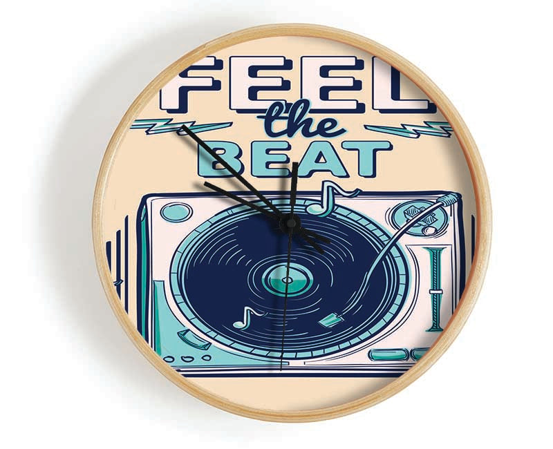 Feel The Beat Clock - Wallart-Direct UK