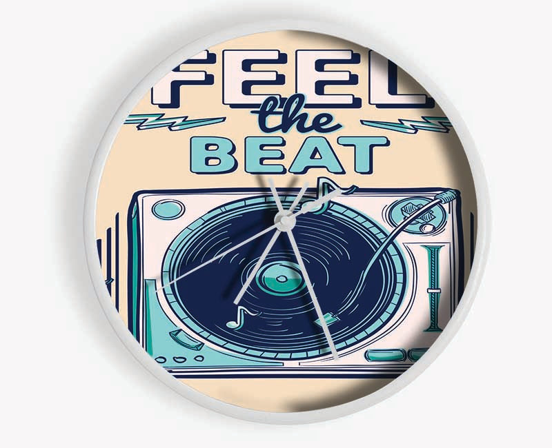 Feel The Beat Clock - Wallart-Direct UK