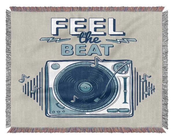 Feel The Beat Woven Blanket