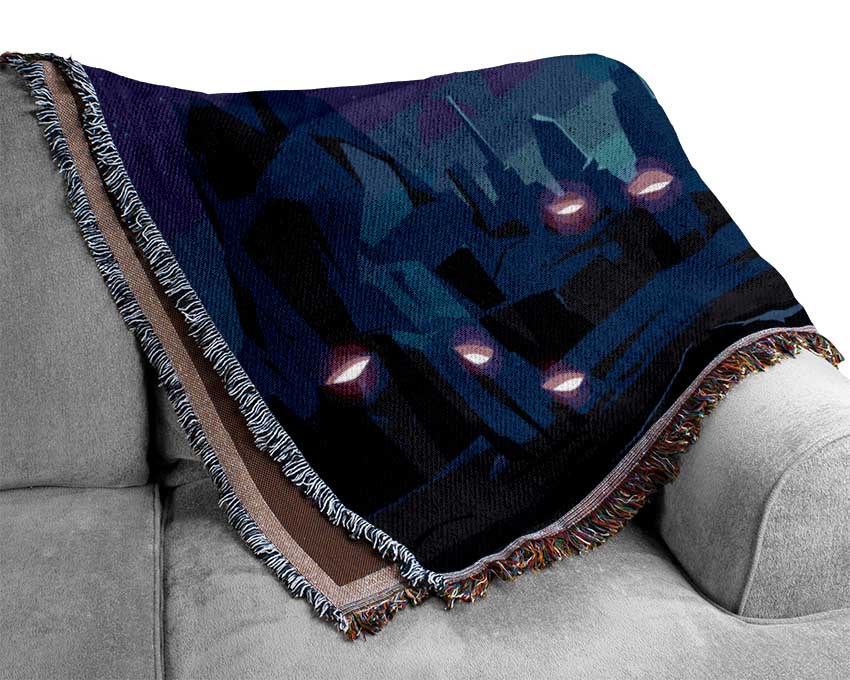 Comets Of The Universe Woven Blanket