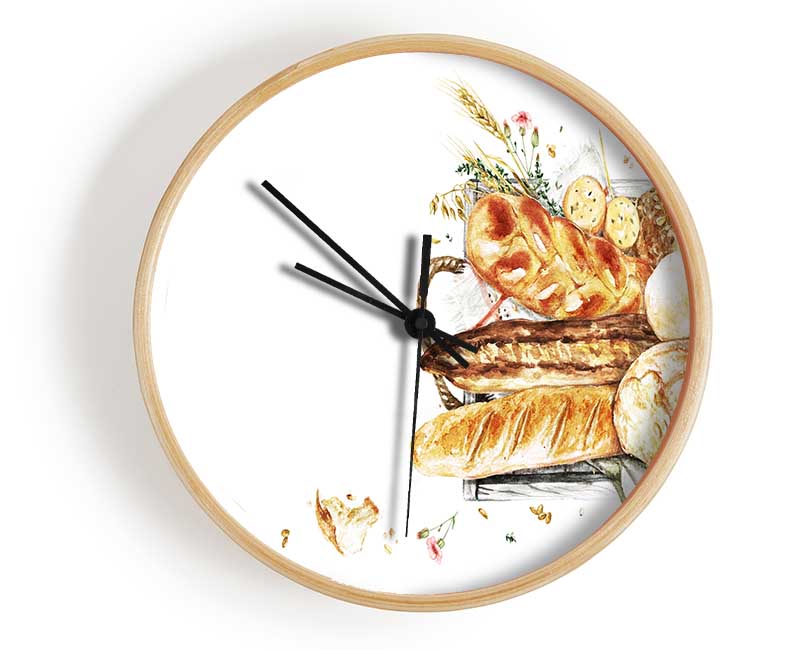 Breadcrumbs Clock - Wallart-Direct UK