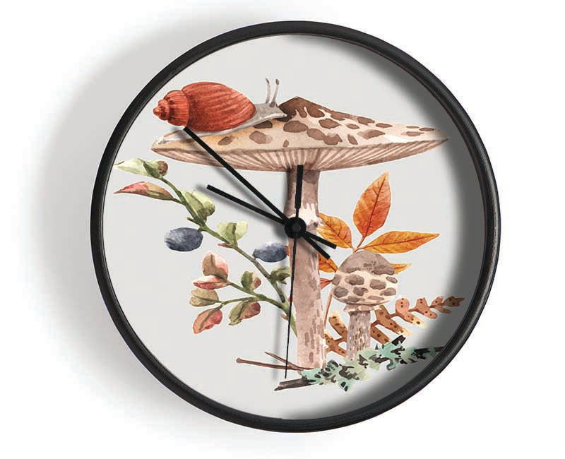 The Lone Toadstool Clock - Wallart-Direct UK