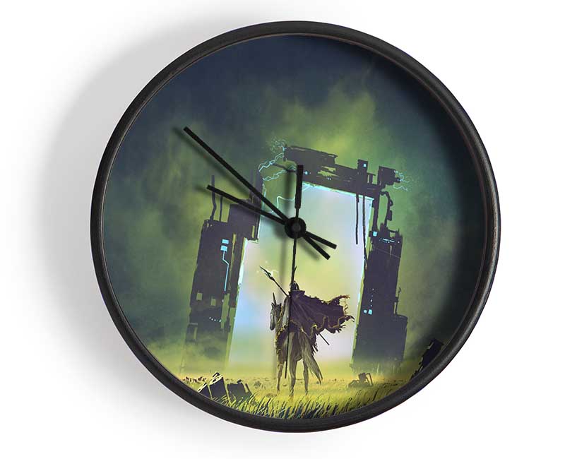 The Door To The Realm Clock - Wallart-Direct UK