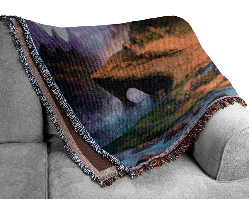 The Floating Islands Woven Blanket