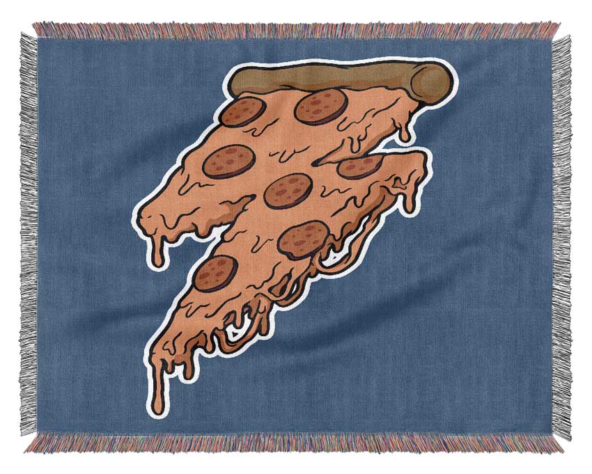 Pizza Life Woven Blanket