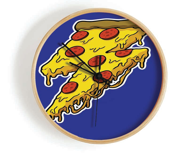 Pizza Life Clock - Wallart-Direct UK