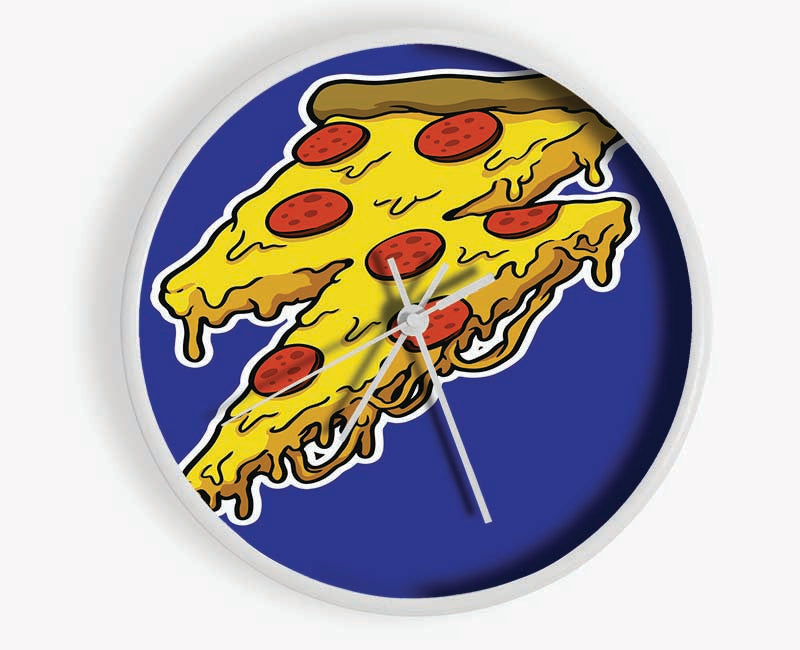 Pizza Life Clock - Wallart-Direct UK