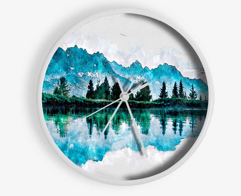 The Canadian Landscape Clock - Wallart-Direct UK