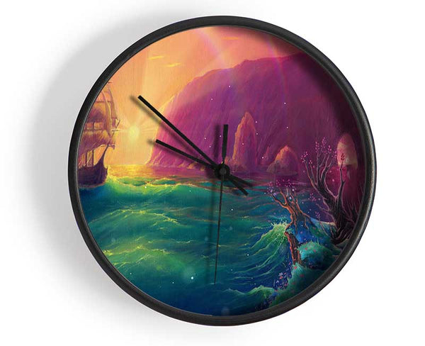 The Elephant Creature Clock - Wallart-Direct UK