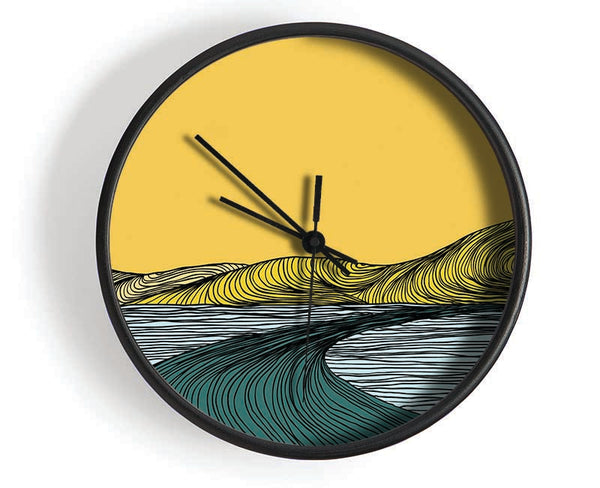 The Abstract Road Clock - Wallart-Direct UK