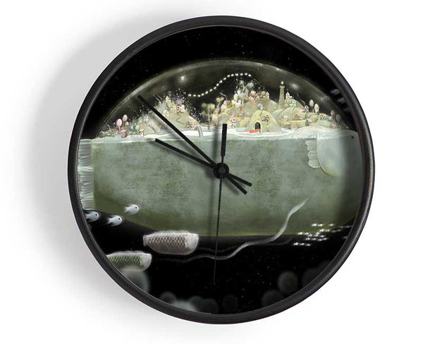 The Fish Kingdom Clock - Wallart-Direct UK