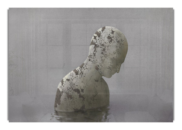 Eroded Statue In Water