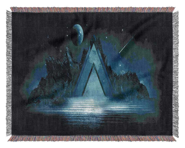 The Prism To Land Woven Blanket