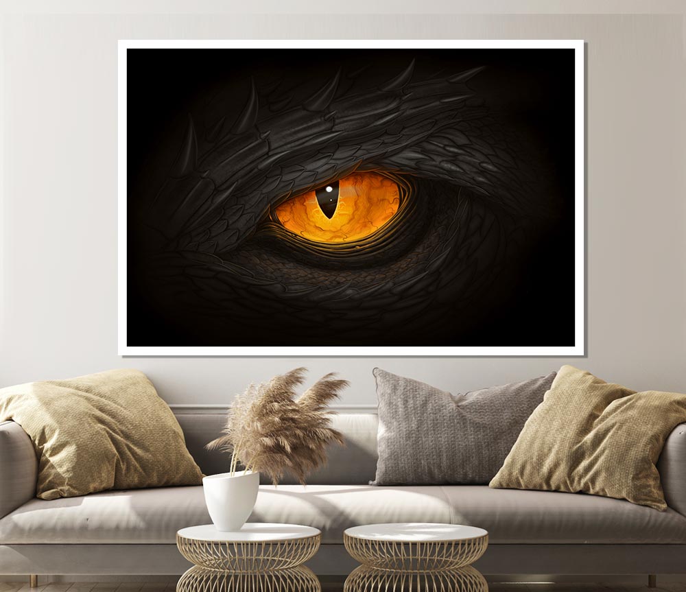 The Dragons Eye Print Poster Wall Art