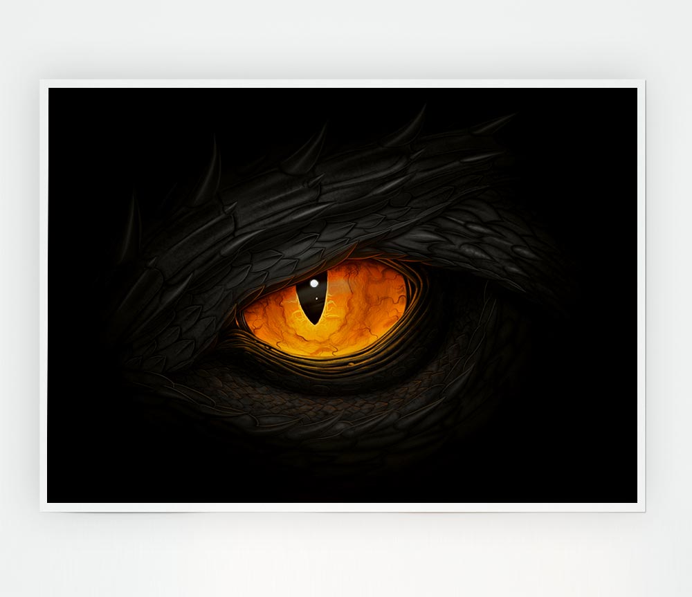 The Dragons Eye Print Poster Wall Art