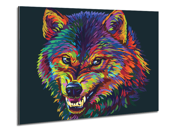 Growling Wolf Colour