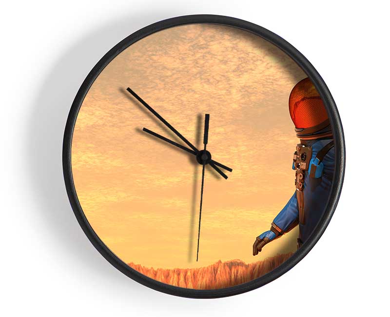 The Space Man In Mars Clock - Wallart-Direct UK