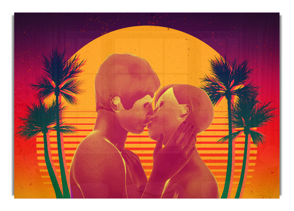 Das Sunset Kiss Paradise