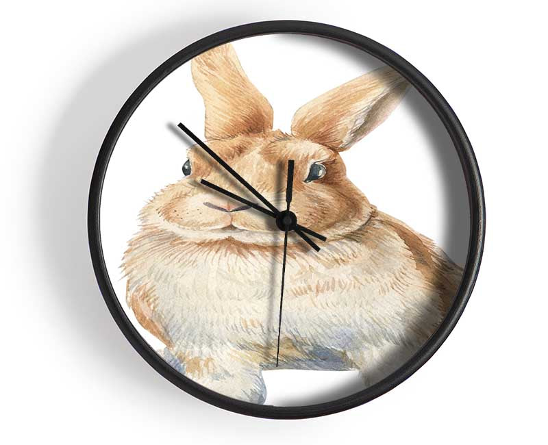 The Cute Little Rabbit Clock - Wallart-Direct UK