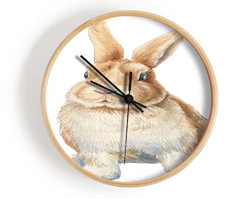 The Cute Little Rabbit Clock - Wallart-Direct UK