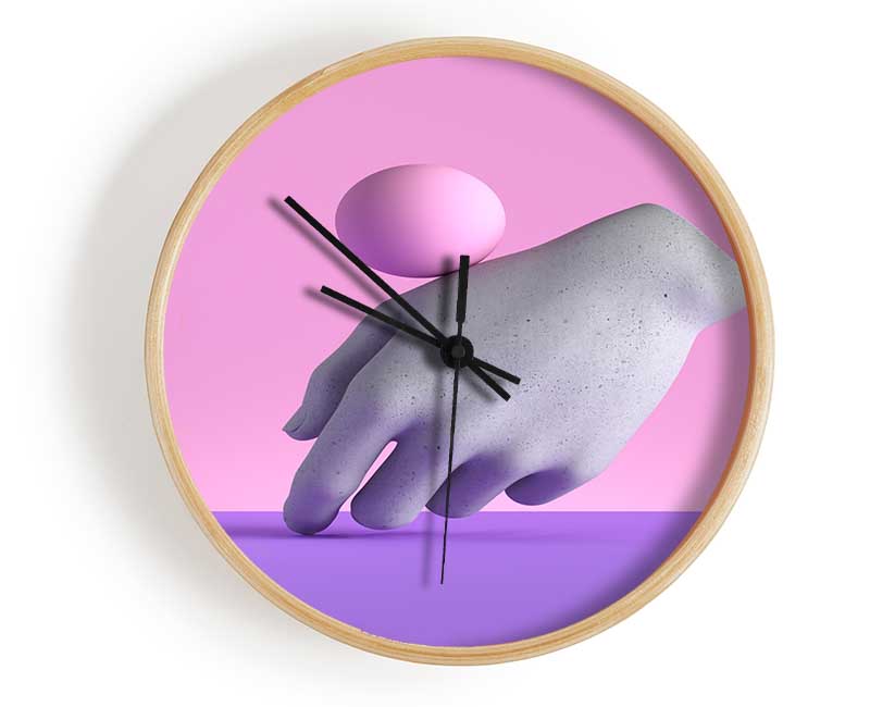 The Hand Sphere Clock - Wallart-Direct UK