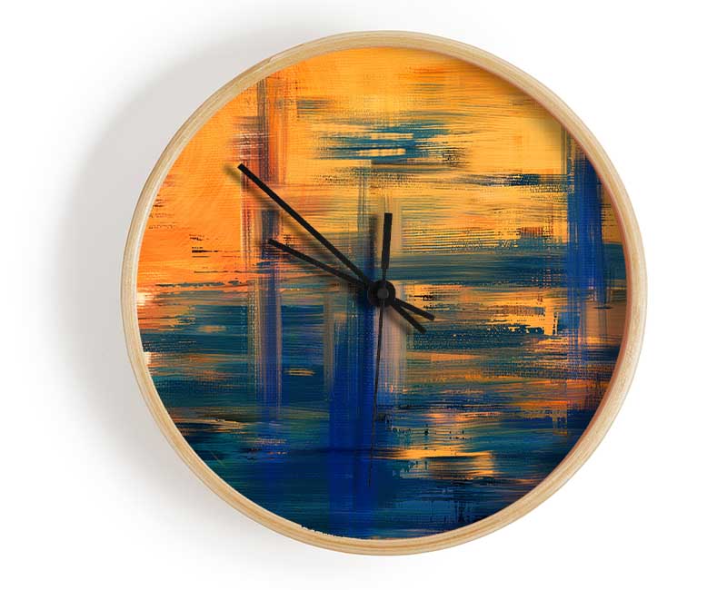 The Sunrise Opening Clock - Wallart-Direct UK