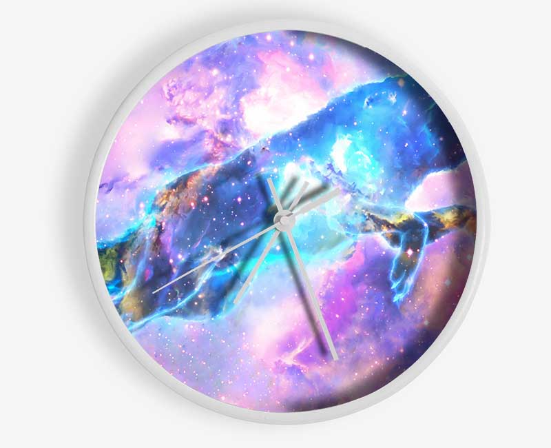 The Space Wolf Clock - Wallart-Direct UK