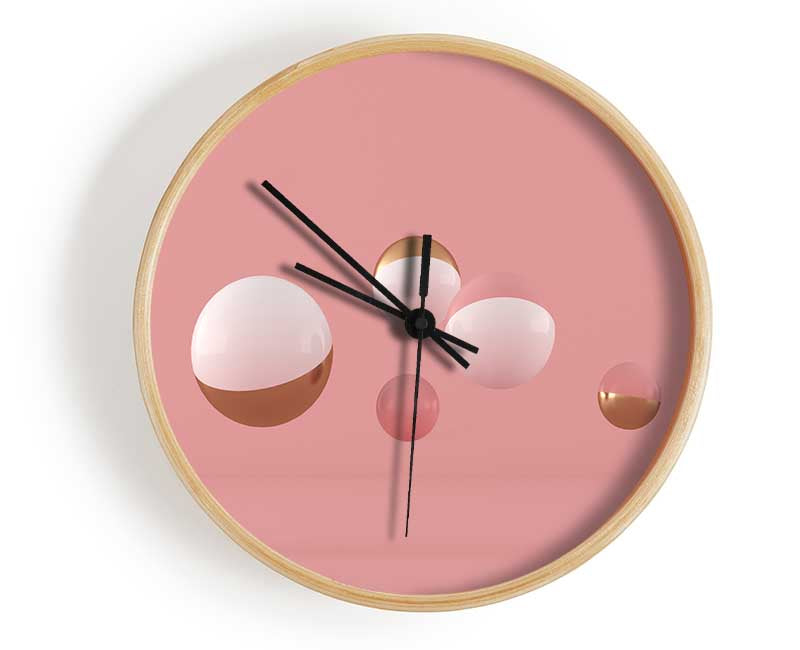 Bubbles Of Joy Clock - Wallart-Direct UK