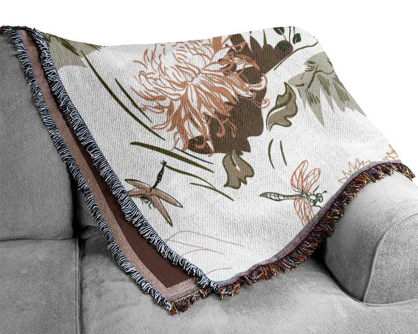 The Floral Blossom Beauty Woven Blanket