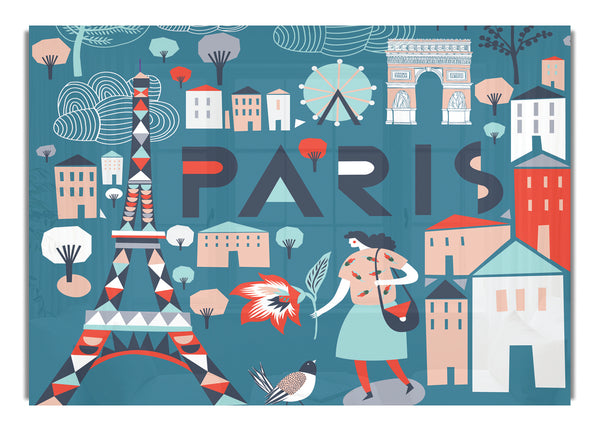 The Little Map Of Paris