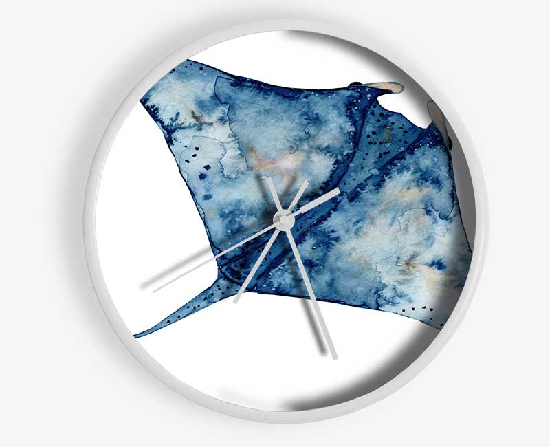 The Mantaray Clock - Wallart-Direct UK