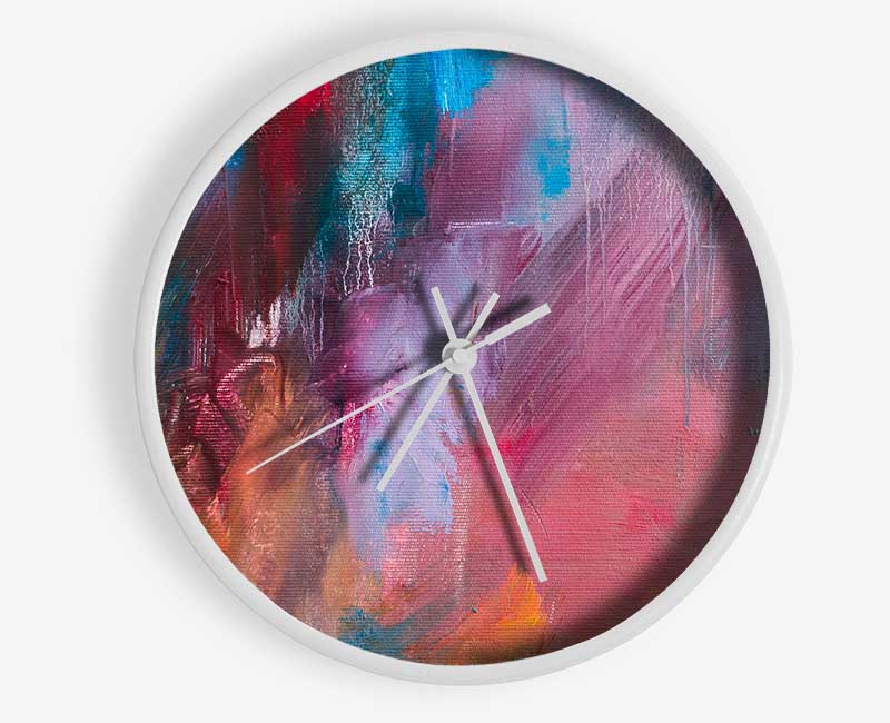 The Patch Work Mess Clock - Wallart-Direct UK