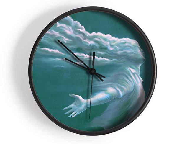 The Cloud Woman Clock - Wallart-Direct UK