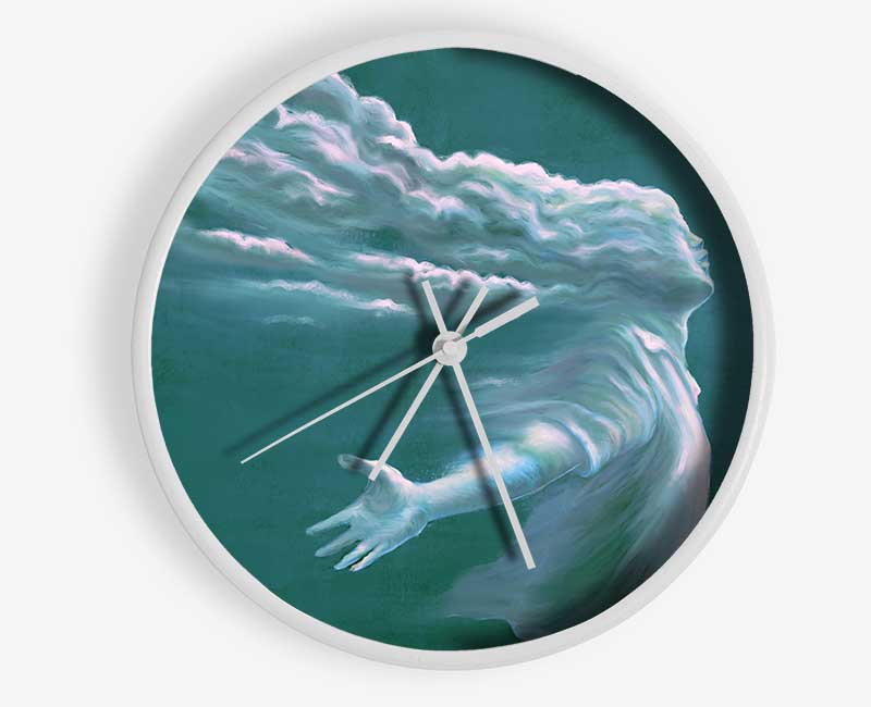 The Cloud Woman Clock - Wallart-Direct UK