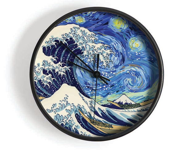 The Classic Art Mashup Clock - Wallart-Direct UK