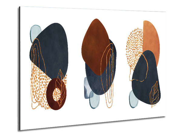 Three Abstract Shapes Decor