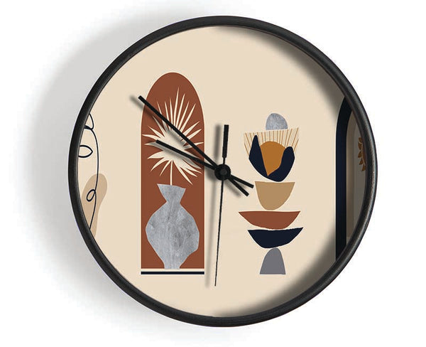 The Bohemian Modern Decor Clock - Wallart-Direct UK