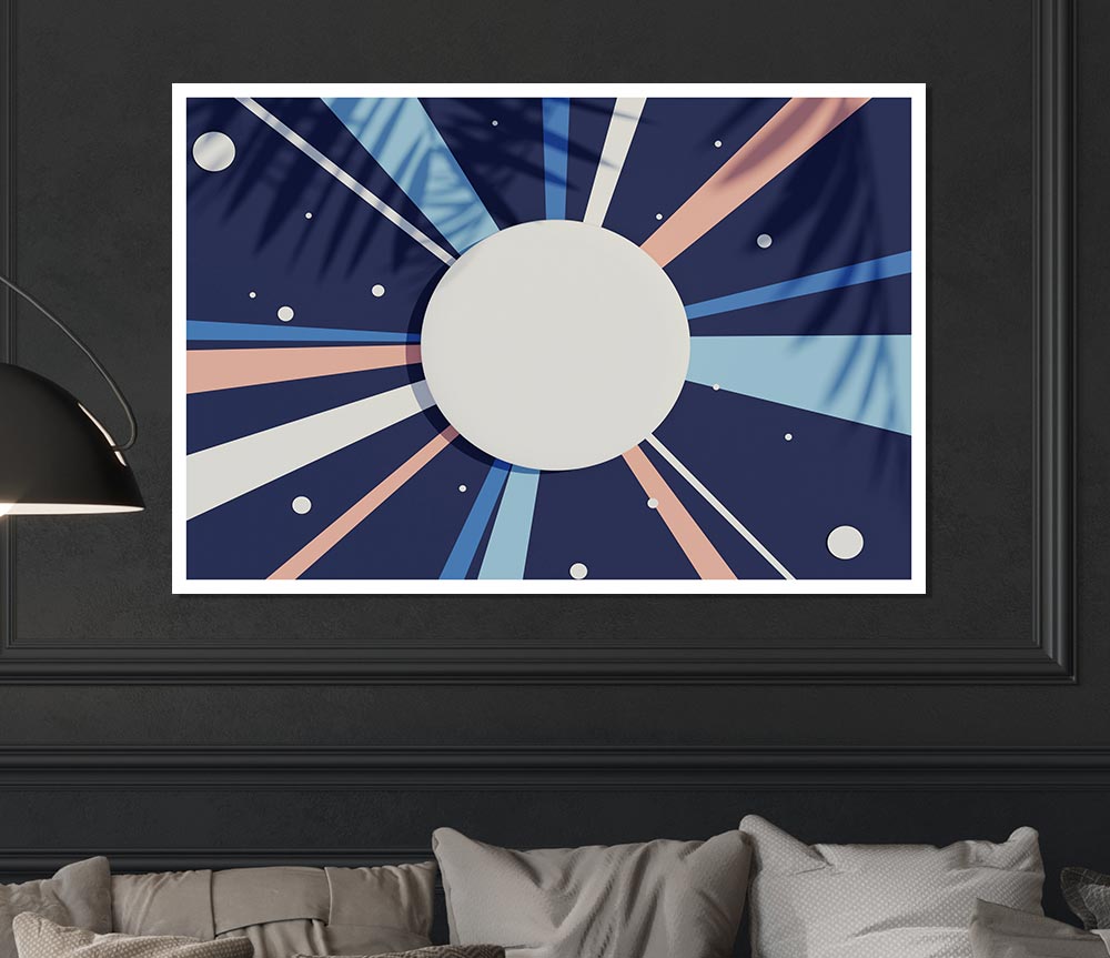 The Sun In Space Print Poster Wall Art