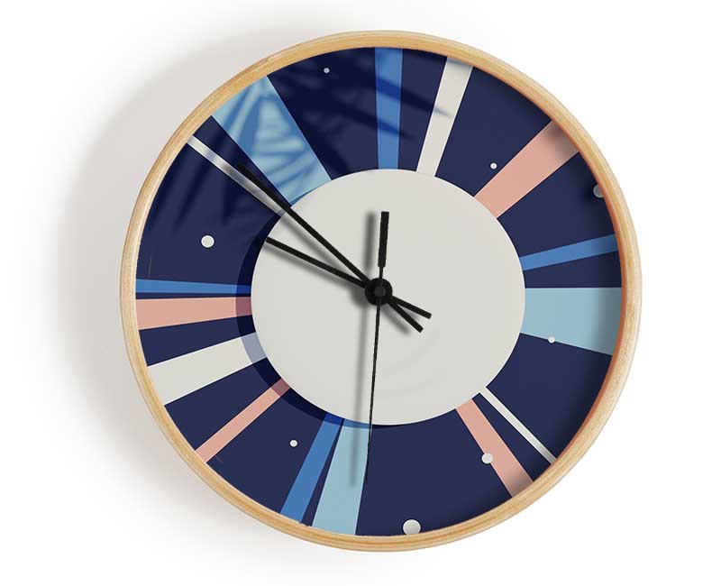 The Sun In Space Clock - Wallart-Direct UK