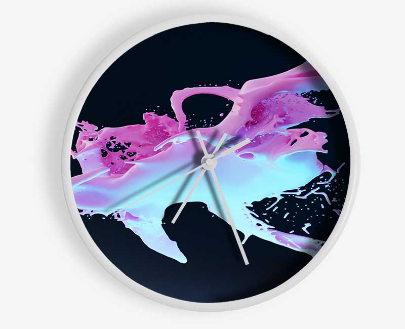 Milkshake Splash Clock - Wallart-Direct UK