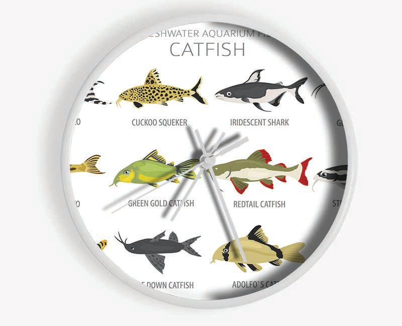 Catfish Chart Clock - Wallart-Direct UK